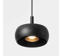 MSGIRVLZL Suspension Led 7W, Lampe De Chevet Suspendue, Lustre En Métal Noir Avec Source De Lumière Cob, Lampes De Suspension D'Éclairage Décoratif De Restaurant, Lampes Suspendues Minimalistes Modern