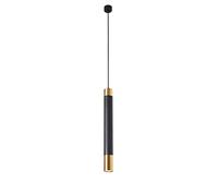 MSGIRVLZL Suspension Linéaire À Long Tube, Luminaire Suspendu À Bande Métallique Ultra-Mince, Lustre Led Moderne - 3000K, Lampes À Suspension De Chevet, Lampes À Flûte Pour Comptoir De Bar/K/45Cm