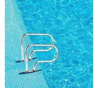 MSHGSKU Barandilla de Piscina, barandilla de Seguridad para Piscinas enterradas, barandilla para Piscina, barandilla para rampa, Escalera, barandilla para Piscina, barandilla de Acero Inoxidable 304