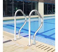 MSHGSKU Barandilla de Piscina Barandillas de Seguridad para Piscinas Barandilla de Piscina Barandilla de Piscina Sin Montaje preinstalado Barandilla de Escalera de Piscina de Acero Inoxidable (espes