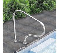 MSHGSKU Barandilla para Piscina, barandilla de Escalera para Piscina de Acero Inoxidable 304, barandilla Resistente para Piscinas de Uso Interior/Exterior, fácil de Montar, barandillas duraderas de