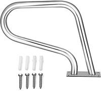 MSHGSKU Barandilla para Piscina, fácil de Instalar, de Acero Inoxidable 304, para escaleras de Piscinas enterradas (1,2 mm) ()