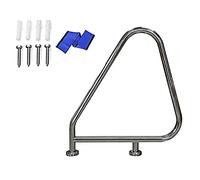 MSHGSKU Barandillas de Seguridad Resistentes para Piscinas. Barandillas para Piscinas enterradas de Acero Inoxidable 304, con Cubierta Antideslizante Azul, barandilla para escaleras de Piscina y Acc