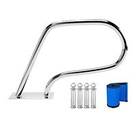 MSHGSKU Barandillas para Piscinas, barandilla de Seguridad para Piscinas, barandilla para escaleras de Piscina con Capacidad de Carga de 250 Libras, barandilla para Piscina con Cubierta antideslizan