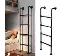 MSHGSKU Escalera metálica de Pared para literas, Ideal para lofts, sótanos, Ventanas, Salidas de Emergencia y Casos de Incendio. Tamaño Personalizable. Soporta hasta 150 kg (330 lbs).