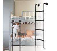MSHGSKU Escalera metálica Resistente para literas, Escalera Recta Multiusos para altillo, Ideal para la decoración del hogar, la Seguridad y el Ahorro de Espacio (57 Pulgadas).