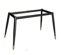 MSHGSKU Patas de Metal Industrial de Alta Resistencia para Mesa de Comedor con ventosas, Marco de Escritorio Moderno para Muebles de mármol/Vidrio, Patas para Cocina casera, Base de escrit