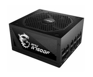 MSI 306-7ZP0B11-CE0 Unidades de alimentación de energía, Negro, 750 W