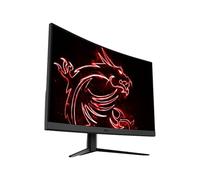 MSI 32" FHD 1500R Curvatura no refleja el bisel superestrecho 1 ms 1920 x 1080 165Hz tasa de actualización ajuste de inclinación FreeSync Monitor de juego curvado (Optix G32C4), color negro