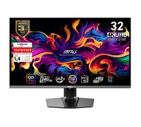 MSI MPG 321URXDE QD-OLED, Gaming-Monitor 80 cm (31.5 Zoll), schwarz, UltraHD/4K, QD-OLED, Adaptive-Sync, USB-C, 240Hz Panel (9S6-3DD29A-056)