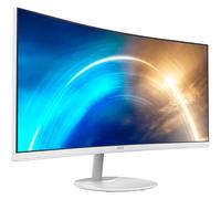 MSI Pro MP341CQ pantalla para PC 86,4 cm (34") 3440 x 1440 Pixeles UltraWide Quad HD Blanco