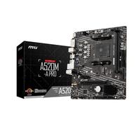 MSI A520M-A PRO placa base AMD A520 Zócalo AM4 micro ATX