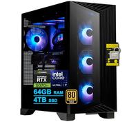 msi Aegis R2 AI 2nd Gaming Desktop Intel 20-core Ultra 7 265 64GB RAM 4TB SSD GeForce RTX 5070 Ti 16GB GRDDR7 (hasta 1406 Tops) 5Gb Ethernet Wi-Fi7 360mm enfriador líquido 750W 80+ Gold PSU Win11 ICP