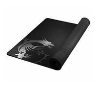 MSI AGILITY GD80 - Alfombrilla Gaming Tamaño Extenso XXXL, Superficie Textil de Seda Gaming, Suaves Bordes Cosidos, Base Antideslizante - 1200 x 600 x 3 mm