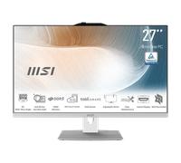 MSI - MSI AIO MODERN AM242P 1M-2253EU. 23.8 IPS LED FHD. UMA. SO-DIMM DDR5 16GB (8GB*2). 512GB. W11 PRO.BLANCO