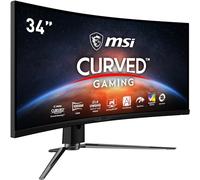 MSI ARTYMIS 343CQRDE - Pantalla Curva para Juegos, 34 Pulgadas, 1000R, 3440 x 1440 (WQHD), 165 Hz, 1 ms, AMD FreeSync Premium, VA, 21:9 Ultrawide, HDR400, Color Negro