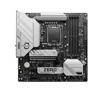 MSI B760M PROJECT ZERO - Placa Base - Micro ATX - Zócalo LGA1700 - Chipset B760