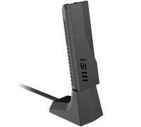 MSI BE6500 Adaptador USB WiFi 7 - Velocidades de hasta 2880 Mbps (6 GHz) + 2880 Mbps (5 GHz) + 688 Mbps (2,4 GHz), Funcionamiento multienlace (MLO), Seguridad Avanzada