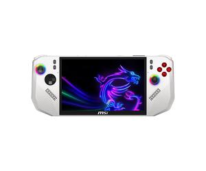 MSI Claw A8 BZ2EM-036 Edición Polar Tempest - pantalla de 8" FHD+ IPS 120Hz, AMD Ryzen™ Z2 Extreme, 24GB RAM, 1TB SSD, Windows 11 Home