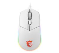 MSI Clutch GM11 Ratón Gaming 5000 DPI Blanco
