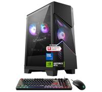 msi Codex R2 Gaming Desktop PC | NVIDIA GeForce RTX 5070 12GB | Intel Core i5-14400F | 32 GB DDR5 RAM | 1 TB NVMe SSD | Refrigeración por Aire | Wi-Fi 6E | Windows 11 Home | Preparado para Realidad