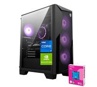 msi Codex R2 RTX 5060 Ti - Torre de escritorio para juegos, Intel Core i7-14700F, 64GB DDR5 RAM, 2TB SSD, DP, RGB retroiluminado KB y mouse, RJ-45, paquete con SSD Adata SD620 de 512 GB, Wi-Fi 7, Win