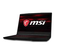 msi Computer GF63, NVIDIA GeForce GTX 1650 Graphics, 15.6" 8GB 256GB Intel Core i5-10300H X4 2.5GHz Win10, Negro