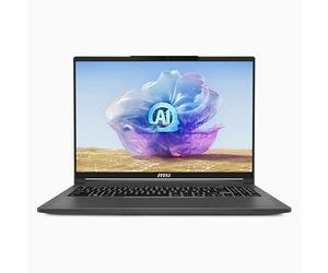 MSI Creator 16 AI Studio Laptop: Intel Ultra 9-185H, pantalla UHD+ MiniLED de 16 pulgadas, NVIDIA RTX 4080, 64GB DDR5, 1TB NVMe SSD, lector de tarjetas MicroSD, Win 11 Pro: gris lunar A1VIG-072US