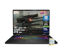 msi Crosshair 18 HX AI Gaming Laptop | 18 pulgadas QHD+ IPS 240Hz | Intel Core Ultra 9 275HX | 32GB DDR5 4TB SSD | GeForce RTX 5070 (hasta 798 tapas AI) | Thunderbolt 4 Win11 Pro retroiluminado RGB