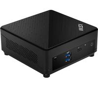 MSI Cubi 5 Barebones Mini PC: Intel Core i5-1235U, WiFi 6E, BT 5.2, Thunderbolt Tipo-C, pantalla dual, eficiencia energética, Negro: 12M-093BUS