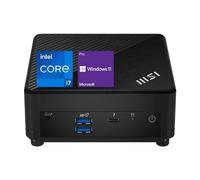 msi Cubi 5 Premium Compact Desktop, procesador Intel i7-1255U de 12ª generación, 16 GB de RAM, SSD de 1 TB, Wi-Fi 6, Thunderbolt 4, HDMI, DP, Windows 11 Pro, compatible con pantalla triple 4K a 60Hz