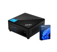 msi Cubi 5 Professional Mini Desktop, procesador Intel de 6 núcleos, 16 GB de RAM, 512 GB SSD, compatible con 3 monitores 4K, Thunderbolt 4, HDMI, DP, Wi-Fi 6, Windows 11 Pro, multitarea perfecta en