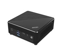 MSI Cubi N ADL Barebone Mini PC: Intel Celeron N100, Intel UHD, WiFi, Pantalla Dual, Tipo C: ADL S-055BUS Negro