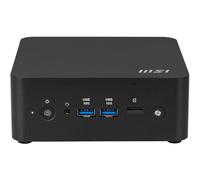 MSI Cubi NUC AI+ 2MG-030AT - Procesador Intel® CoreTM Ultra 9 288V CPU, 32 GB LPDDR5X, SSD M.2 de 512 GB, USB 10 Gbps Tipo A, Thunderbolt 4 y HDMI 2.1, Wi-Fi 6E, Bluetooth 5.3 - Negro, Windows 11 Pro