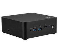 MSI Cubi NUC Barebone Desktop, Intel Core 3-100U, 2 ranuras DDR5 (hasta 64 GB), TPM 2.0, WiFi 6E, reemplazo anticipado de 3 años (1MG-009BUS)