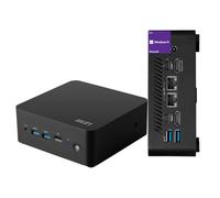 msi Cubi NUC Mini computadora de escritorio, procesador Intel de 6 núcleos de 13ª generación, 16 GB de RAM DDR5, SSD PCIe de 512 GB, tipo C, HDMI, compatible con 2 monitores 4K, lector de tarjetas, RJ
