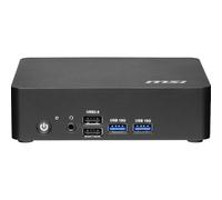 MSI Cubi NUC TWG S-007AT Mini PC Intel N150 8GB/128GB Win11 Pro | 8 GB DDR5, 128 GB NVMe SSD, 3 x USB 10 Gbps, 2 x HDMI 2.1, DP 1.4, 3 pantallas, Dual LAN, Wi-Fi 5, BT 5, Fanless