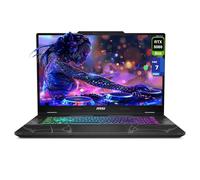 msi Cyborg 17 Gaming Laptop, Intel 7-240H, 16 GB DDR5 RAM, 1 TB PCIe SSD, 43.9 cm FHD (1920x1080) 144Hz pantalla, Nvidia G-Force RTX 5060, teclado RGB de 4 zonas, W11 Home, negro translúcido