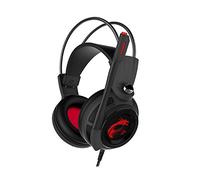 MSI DS502 - Auriculares de Gaming, color rojo y negro