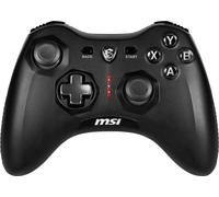 MSI FORCE GC20 V2 WHITE Controlador Gamepad con Cable para PC - Cubiertas D-Pad Intercambiables, 2 Motores de Vibración, USB 2.0 - Con Cable, Negro