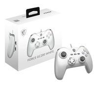 MSI - FORCE GC200 WHITE mando y volante Blanco USB Gamepad Analógico/Digital Android, PC