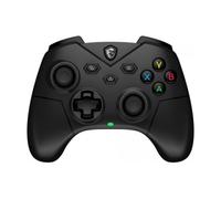MSI FORCE GC300 W - Mando Gaming: 2,4 GHz, Bluetooth, USB tipo C a A, batería de 20 h de autonomía, cubiertas D-Pad intercambiables y motores de vibración duales, con cable/sin cable
