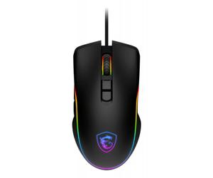 MSI FORGE GM300 ratón Juego Ambidextro USB tipo A Óptico 7200 DPI