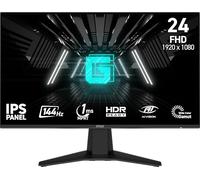 MSI G242L E14, 24 Fulgadas, FHD, 1920 x 1080, Monitor Gaming, IPS, 144Hz, 1ms, HDR Ready, Eye Care, HDMI 1.4b, DP 1.2a, Sin Marcos, Inclinación Ajustable, Soporte Vesa, Negro