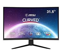 MSI G32C4X, Monitor Gaming Curvo 31.5", FHD (1920 x 1080), 250Hz, VA, Curvatura 1500R, 1 ms de Respuesta, 250 Hz, 300 nits, 16:9, FreeSync Premium, Negro