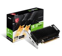 MSI Gaming GeForce GT 1030 4GHD4 LP OC - Tarjeta gráfica de Perfil bajo (Boost Clock: 1430 MHz, Velocidad de Memoria: 2100 MHz, 4 GB DDR4, 64 bits, DP/HDMI)