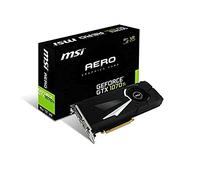 MSI Gaming GeForce GTX 1070 Ti 8GB GDRR5 256-bit HDCP Soporte DirectX 12 SLI Solo Fan VR Ready Tarjeta gráfica (GTX 1070 TI Aero 8G)