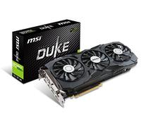 MSI Gaming GeForce GTX 1080 Ti 11GB GDRR5X DirectX 12 352-bit VR Ready Tarjeta gráfica (GTX 1080 TI Duke 11G OC)