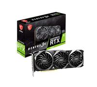 MSI Gaming GeForce RTX 3060 12GB 15 Gbps GDRR6 192-Bit HDMI/DP PCIe 4 Torx Triple Fan Ampere OC Tarjeta gráfica (RTX 3060 Ventus 3X 12G OC)