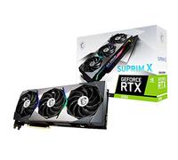 MSI Gaming GeForce RTX 3080 10GB GDRR6X 320-Bit HDMI/DP 1920 MHz Ampere Architecture OC Tarjeta gráfica (RTX 3080 Suprim X 10G)